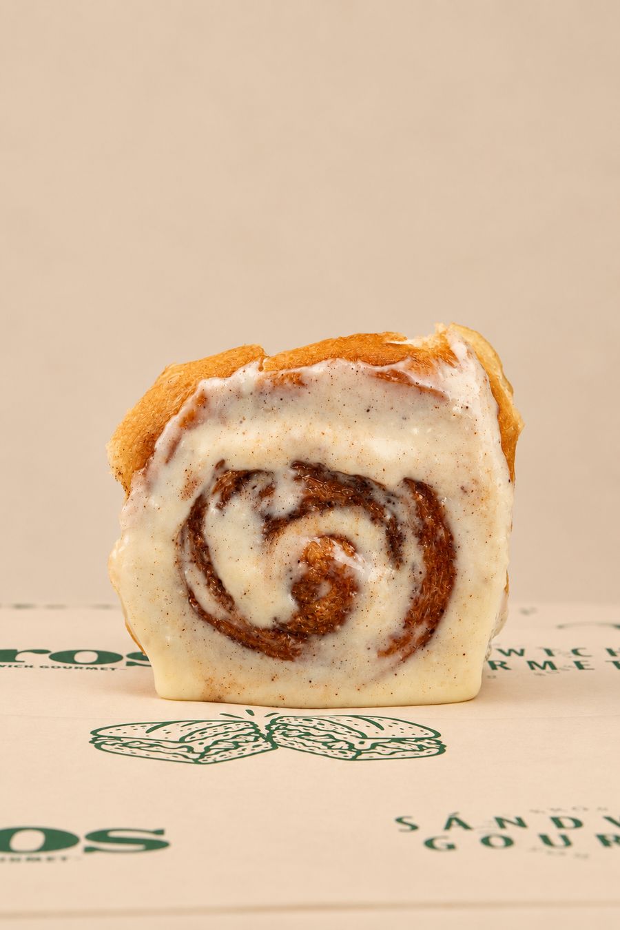 Rollo de canela de Bros